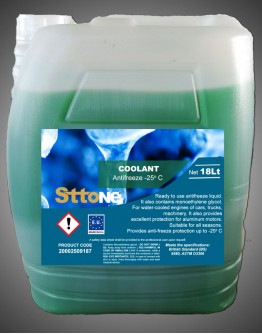 Sttone COOLANT antifreeze -25 18Lt