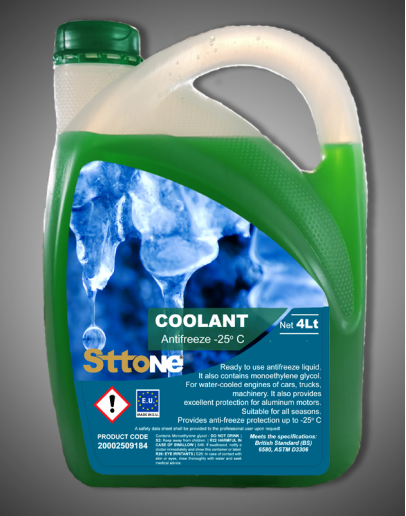 Sttone COOLANT antifreeze -25 4Lt