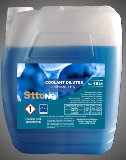 Sttone COOLANT antifreeze -74 18Lt