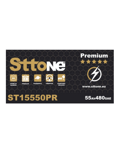 Sttone ST15550PR 55Ah Premium Battery