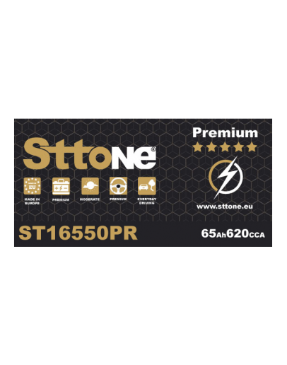 Sttone ST16550PR 65Ah Premium Battery