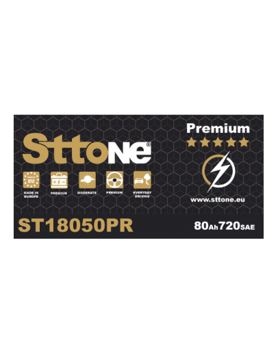 Sttone ST18050PR 80Ah Premium Battery