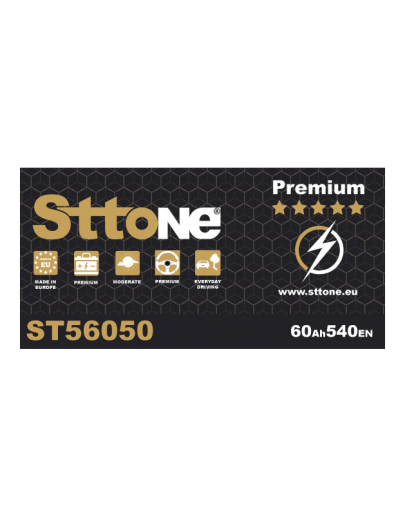 Sttone ST56050 60Ah European Type Battery 